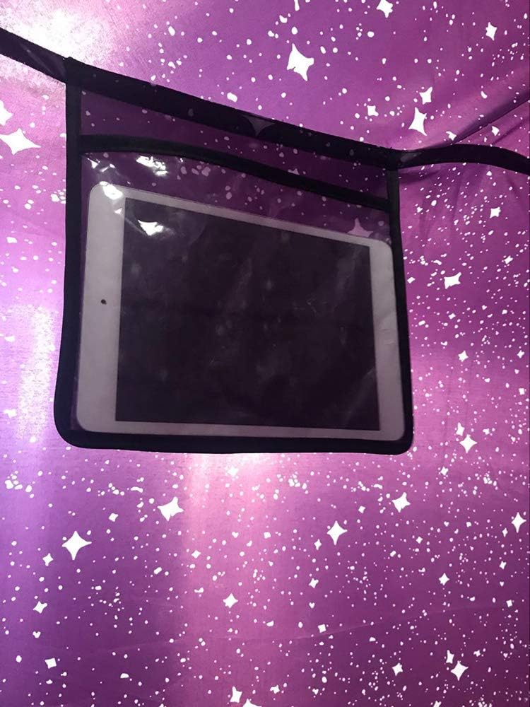 Laylala® Indoor Privacy and Play Tent on Bed Sleep Cozy in Drafty Room，Privacy Tent on Bed for Warm(Starlight)