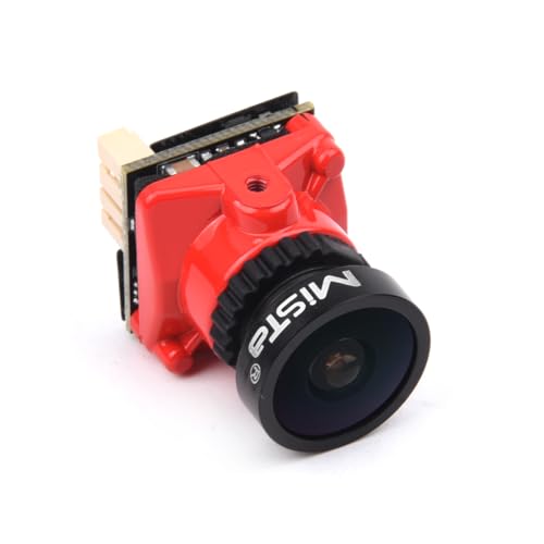Readytosky 2000TVL FPV Mini Camera 1/1.8 ''inch Starlight 2.1mm Lens 4:3 & 16:9 NTSC & PAL Switchable RC Camera for RC FPV Drone(Black)
