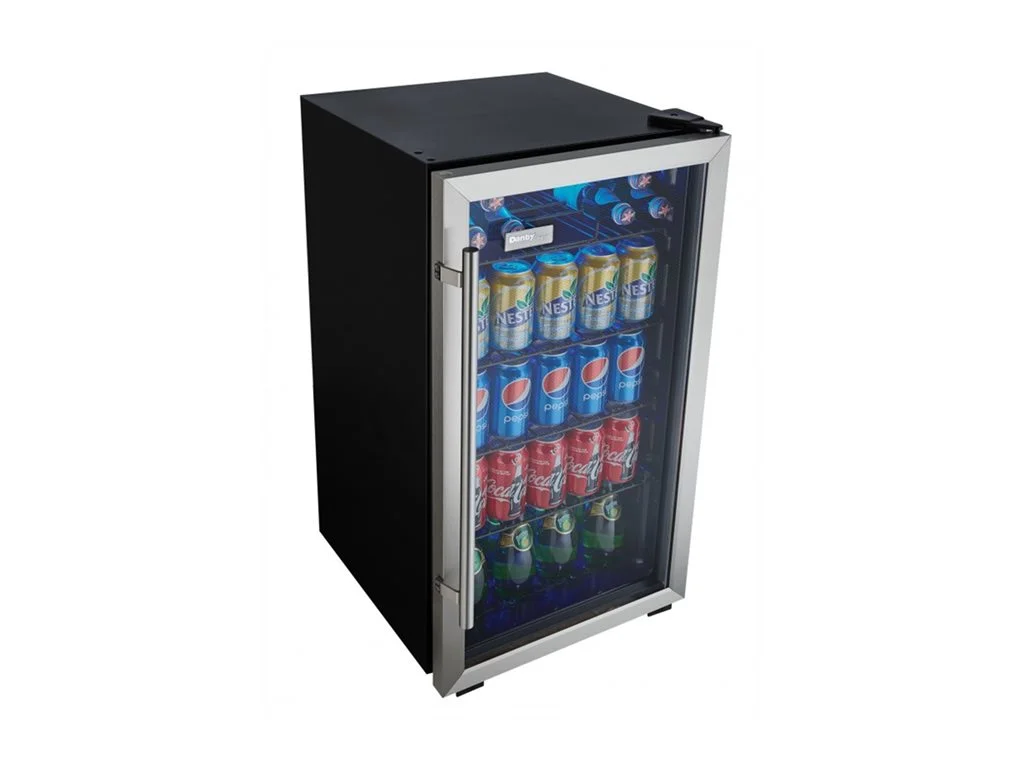Danby Designer 3.3 cft Free-Standing Beverage Center in Stainless