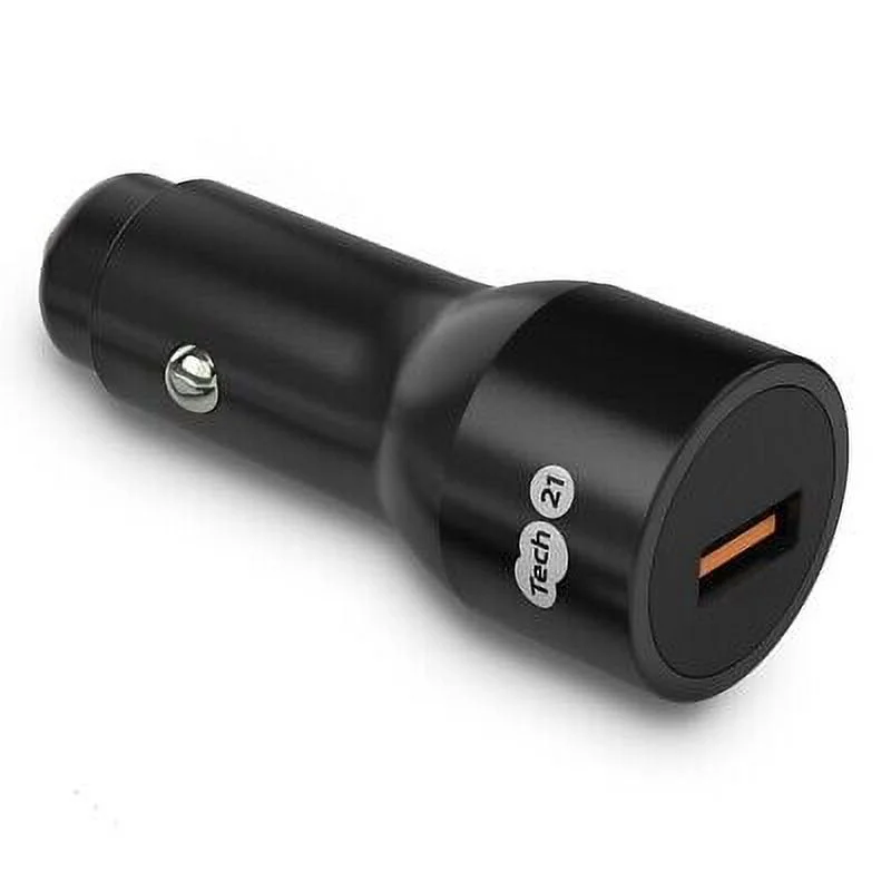 Tech21 20W USB-C Car Charger in Black