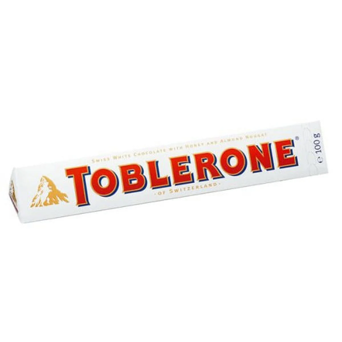 Toblerone White Chocolate Bars 3.5 oz Boxes - Pack of 6