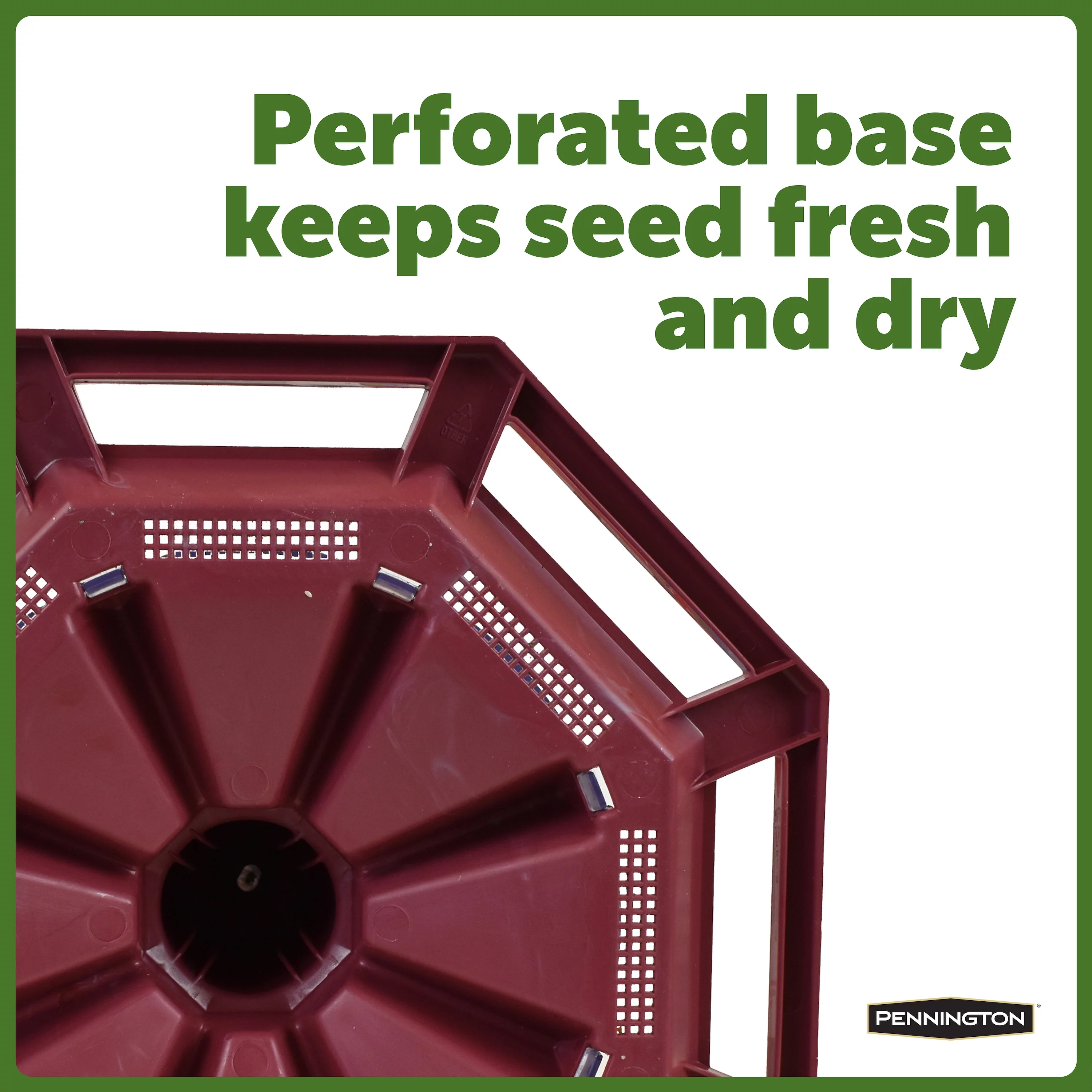 Pennington Earth Smart Red Recycled Plastic Wild Bird Hopper Feeder, 7 lb. Capacity, 2 Pack