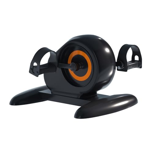 Exercise Bike Under Desk Bike Pedal Exerciser with Electronic Display for Legs and Arms Workout , Fully Assembled Electric Exercise Pedaler Rehabilitation Training Equipment for the Elderly Under Desk