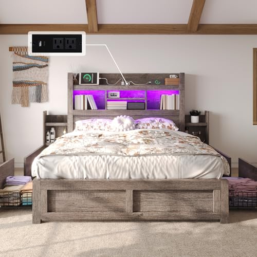 Queen Bed Frame with 49.6
