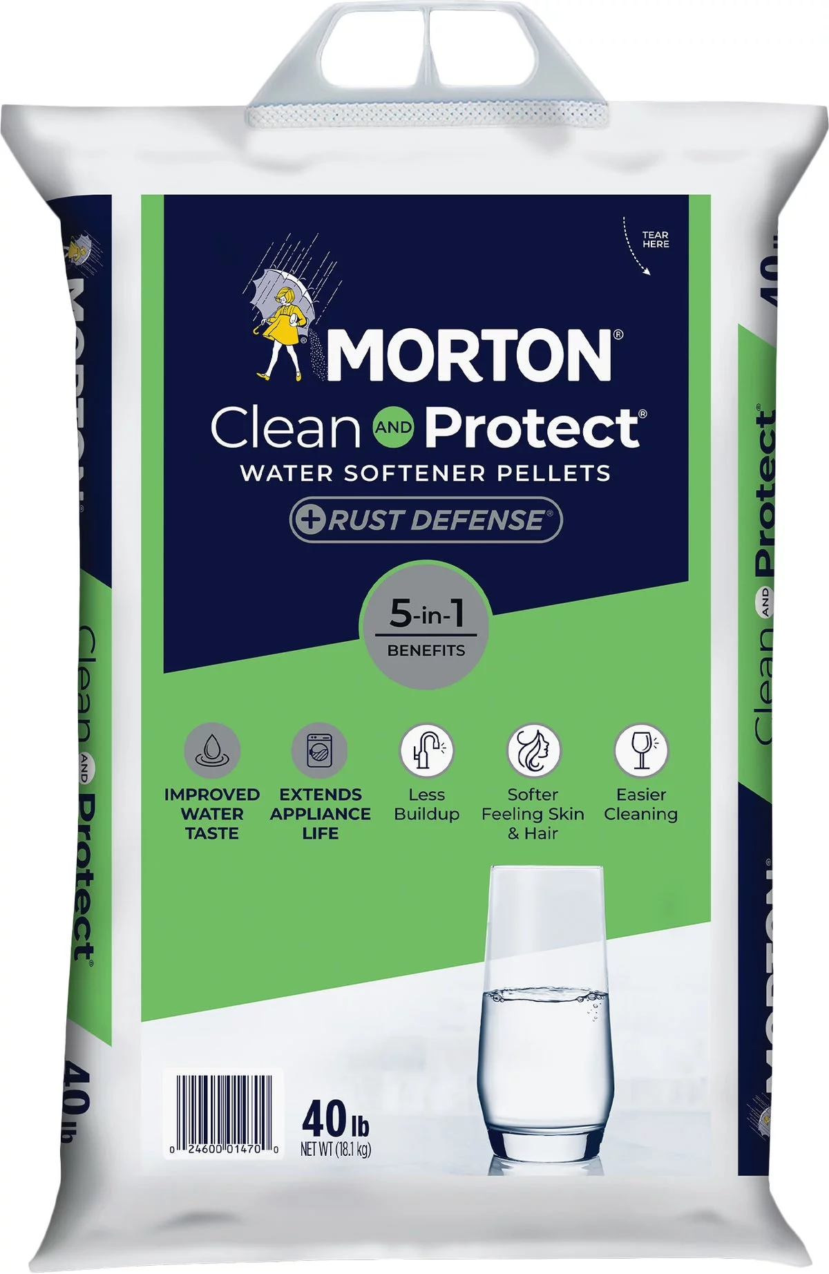 Morton Salt Morton Clean and Protect Plus Rust Defense Water Softener Salt Pellets