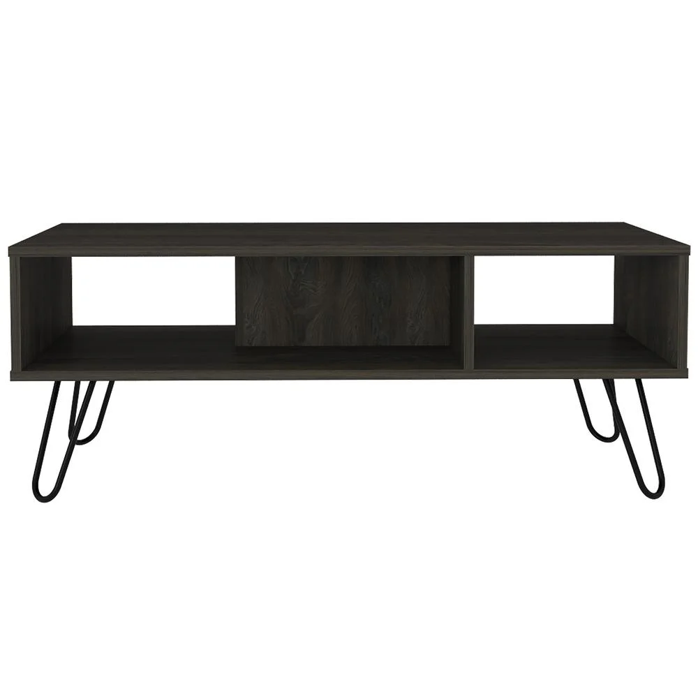 FM FURNITURE LLC Minnesota Charcoal Coffee Table ,Carbon Espresso