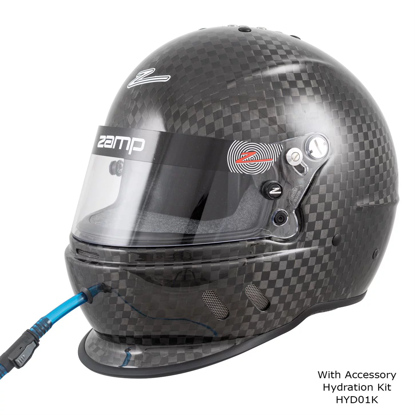 Zamp H775CA3XXXL RZ-65D Helmet - Full Face - Snell SA2020  Carbon Fiber - 3XL