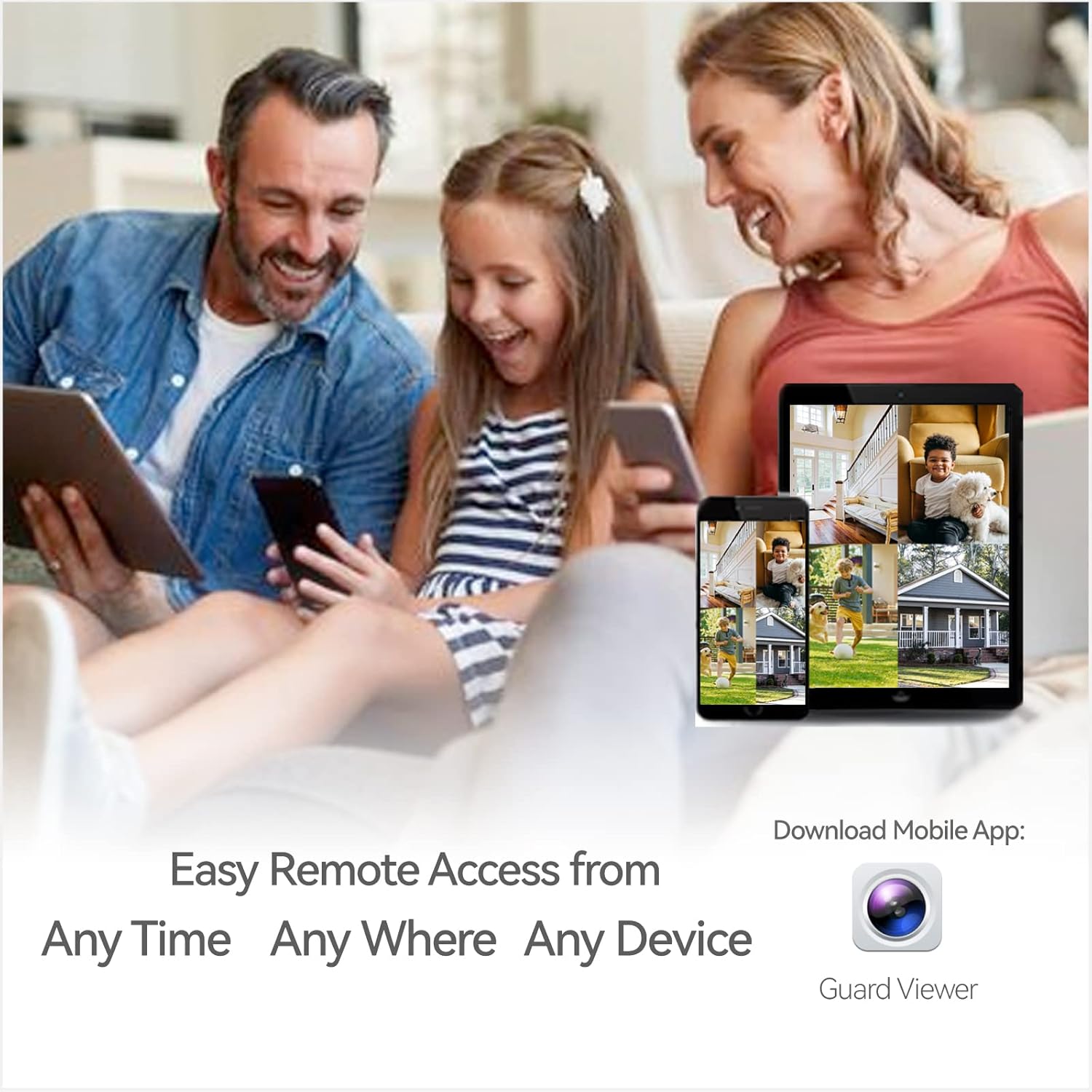 LINOVISION NDAA Compliant 8CH 4K IP Security Camera System with (4) Pairs POE IP Over Coax Converters, (6) 5MP POE IP Dome Cameras, Upgrade Analog Camera System Without Replacing RG59 Coaxial Cable