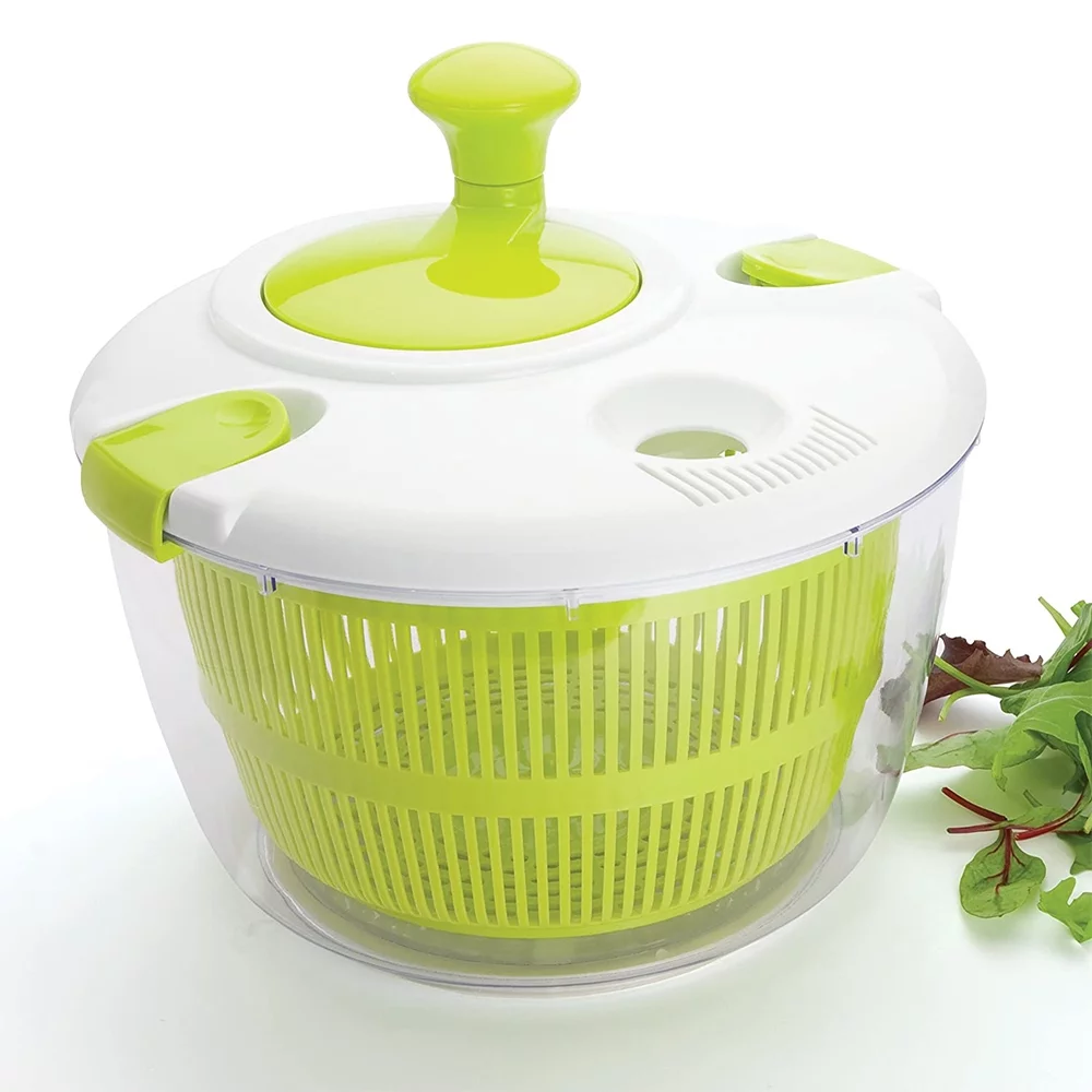 Fangsheng Salad Spinner Large 5 Quarts Fruits and Vegetables Dryer Quick Dry & Drain