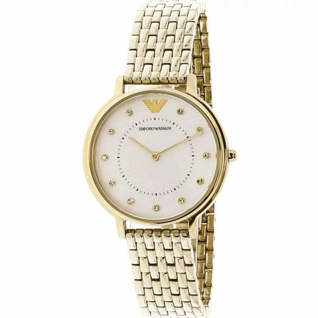 Emporio Armani AR11007 Ladies Kappa Stainless Steel Gold Tone Watch