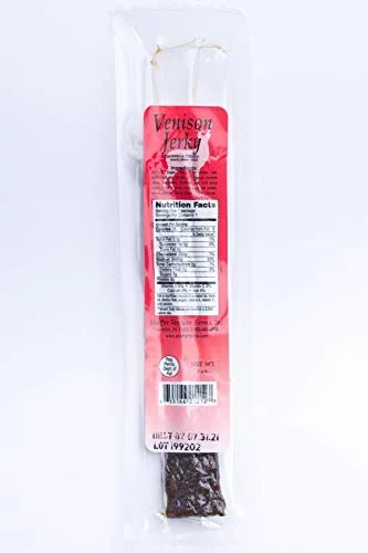 Venison Jerky 30- one ounce sticks/box