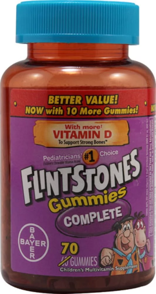 Flintstones Gummies, Complete, 70 gummies (Pack of 2)