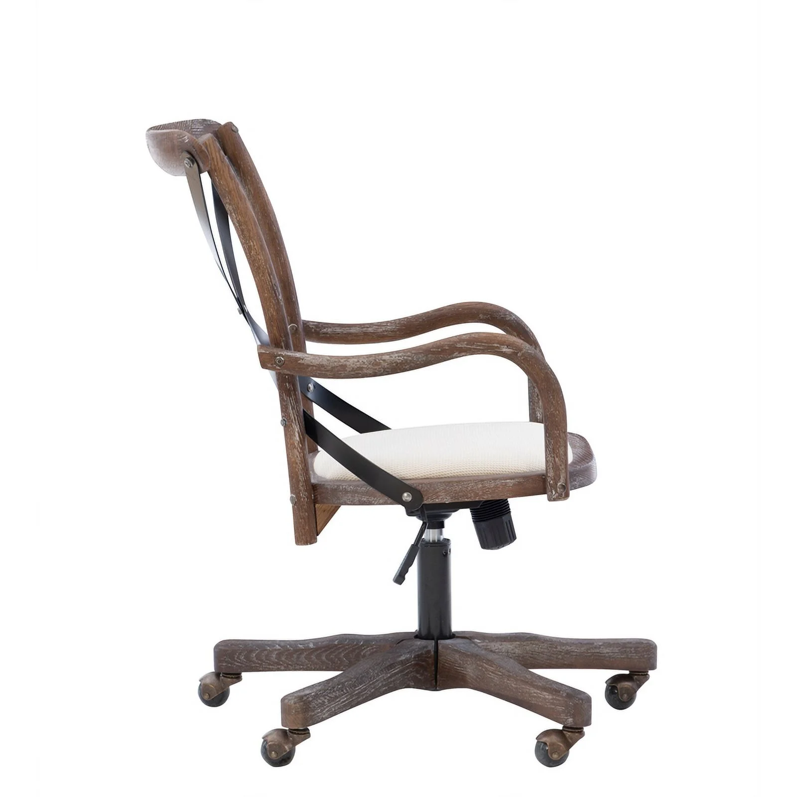 UrbanPro Transitional Wood Office Chair in Brown