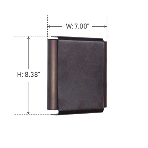 Craftmade CTMB-PR Resonance Chambers Door Chime, Metropolitan Bronze/Peruvian Bronze (8.38