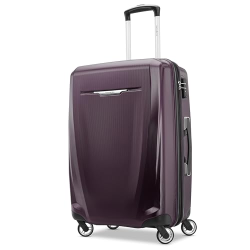 Samsonite Winfield 3 DLX Hardside Expandable Luggage with Spinners, Silver, Carry-On 20-Inch