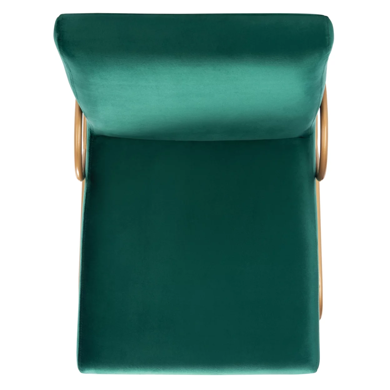 SAFAVIEH Fanlia Modern Glam Accent Side Chair, Emerald, Set of 2
