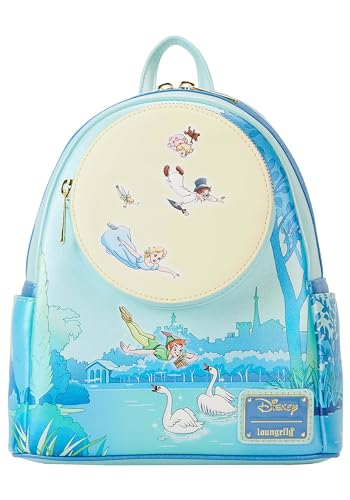 Loungefly Disney Peter Pan You Can Fly Glow Double Strap Shoulder Bag