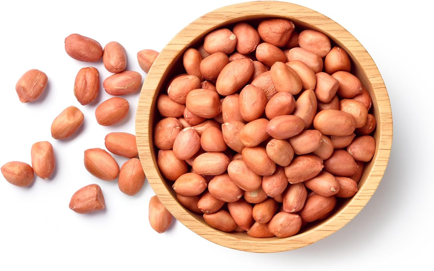 Raw Peanuts in Shell for Birds, Squirrels, Deer, Backyard and Wildlife Animals - 5 lbs, 80 Ounce