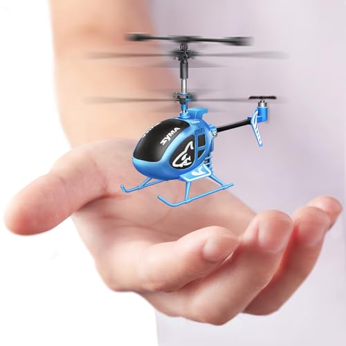 SYMA S100 Mini RC Helicopter with Gyro Stabilizer, Altitude Hold, 3.5 Channel, 5-7 Min Flight Time, Remote Control Helicopter Toy for Boys and Girls