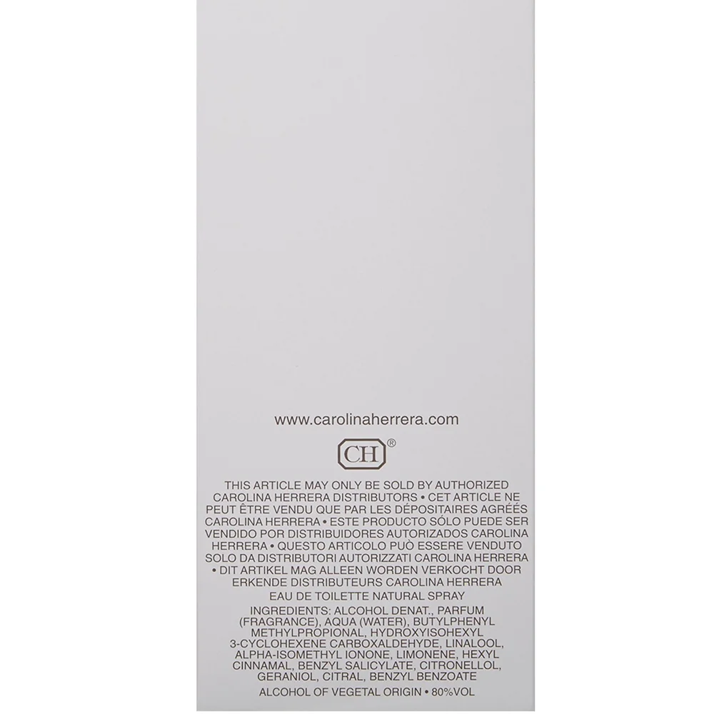 2 Pack - 212 By Carolina Herrera Eau de Toilette Spray for Women 3.4 oz