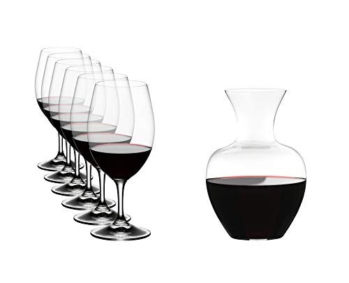 Riedel Ouverture Wine Glass, 12 Count (Pack of 1), Red & White & Champagne