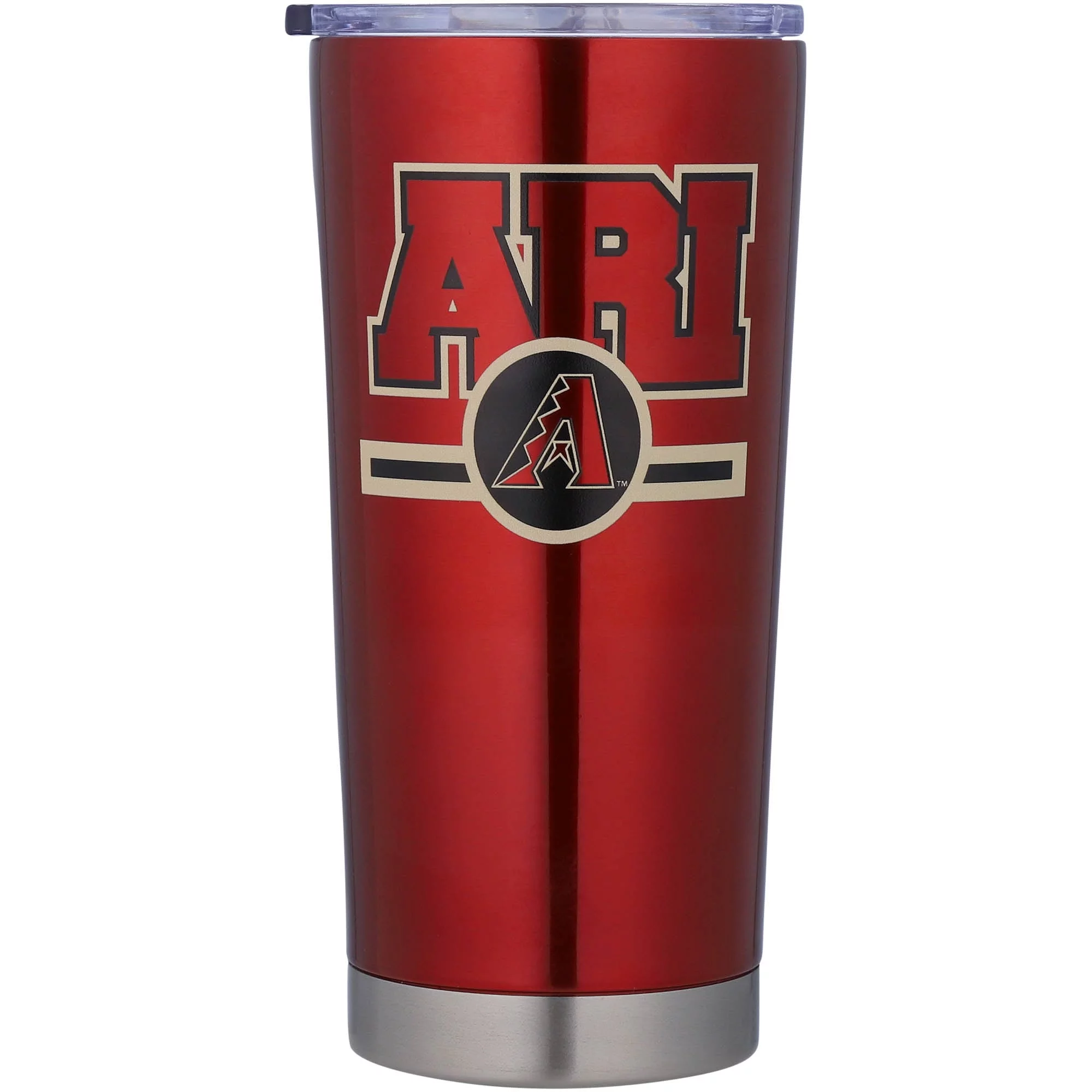 Logo Chair 502-S20T-2 20 oz Major League Baseball Arizona Diamondbacks Letterman Stainless Tumbler