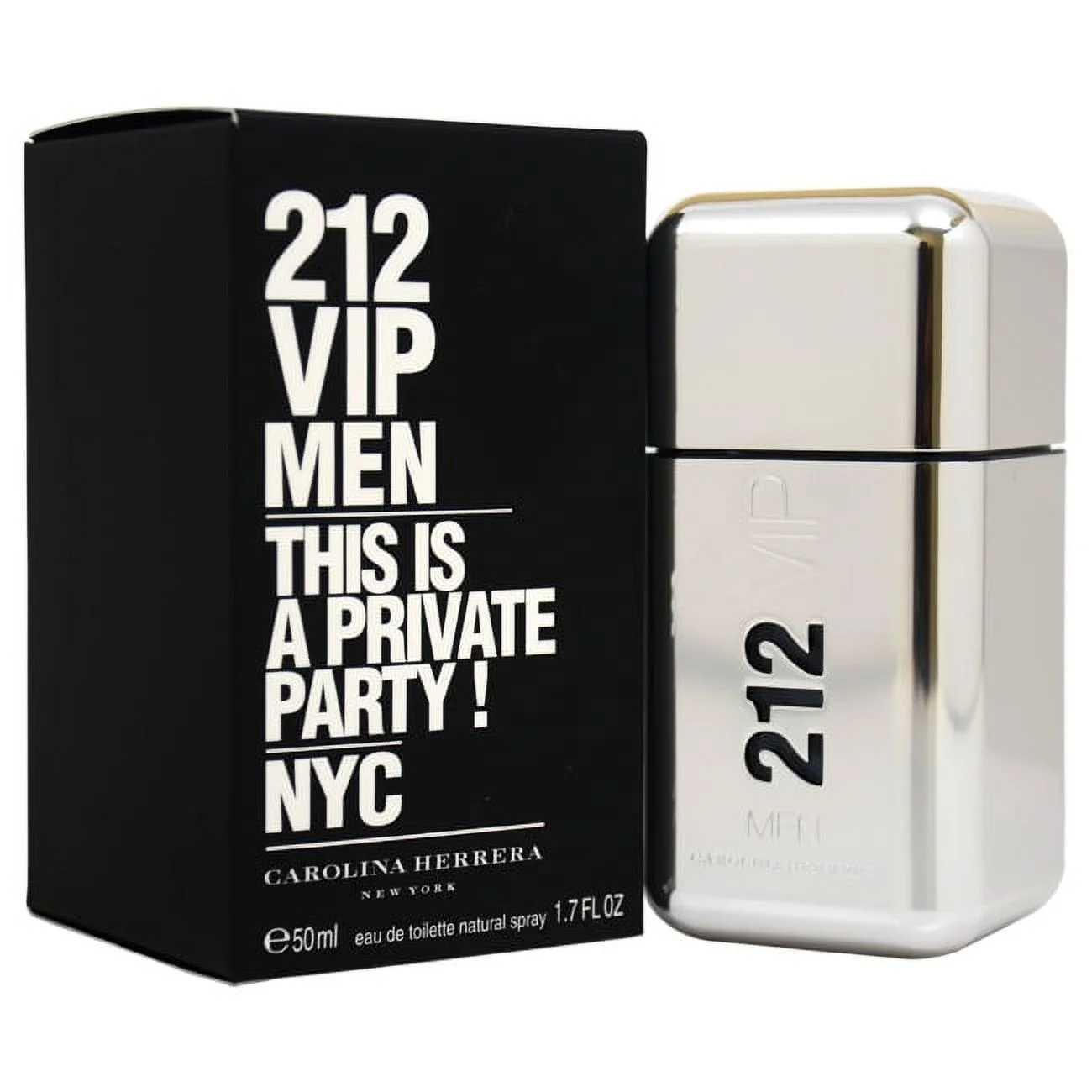 212 VIP by Carolina Herrera for Men - 1.7 oz EDT Spray
