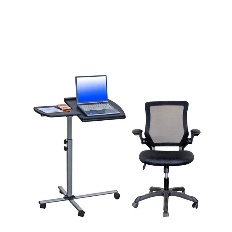 2 Piece Office Set with Computer Stand and Chair