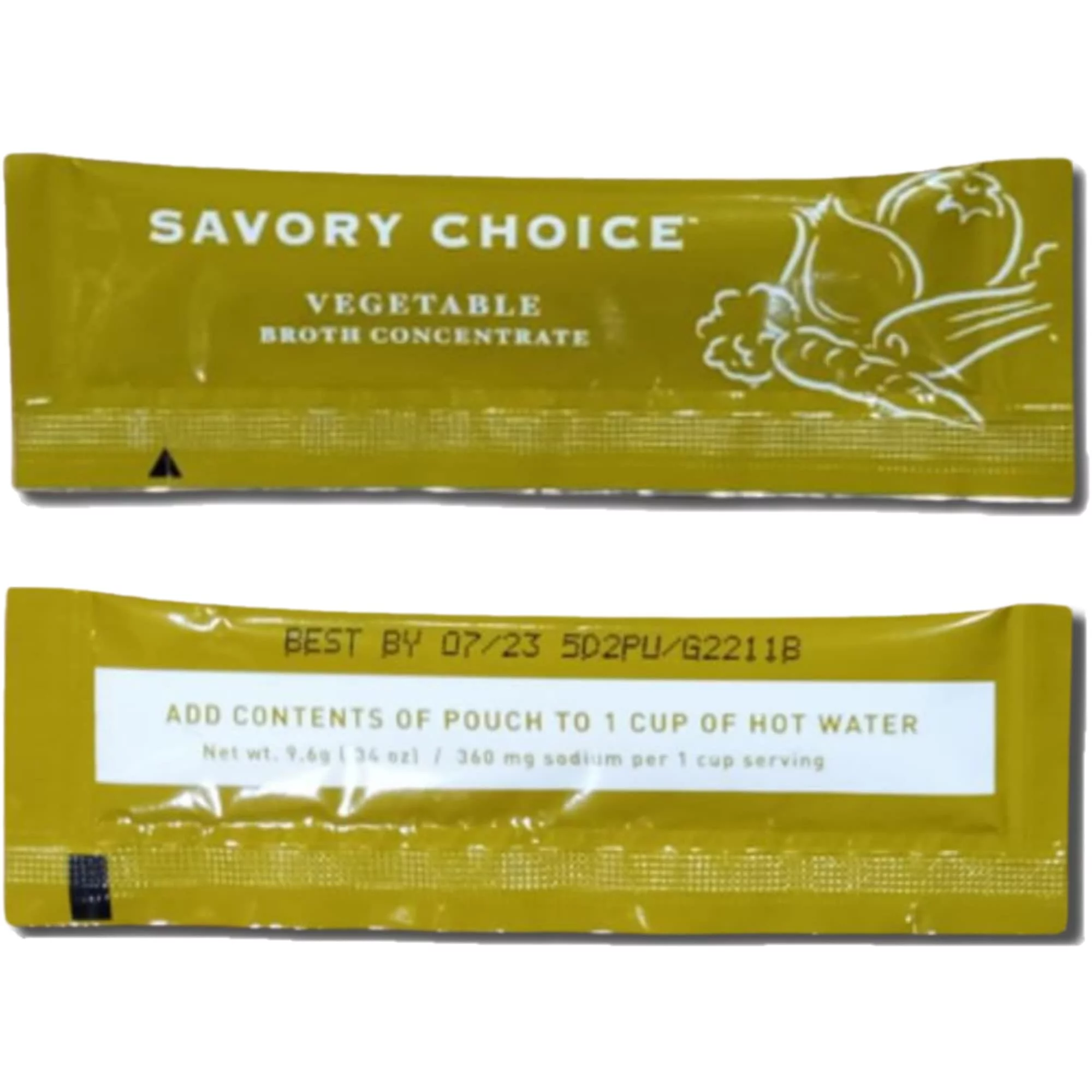 Tribeca Curations | Reduced Sodium Broth Concentrate Variety Pack | Beef, Chicken, & Vegetable | 60 Count (20 Each)