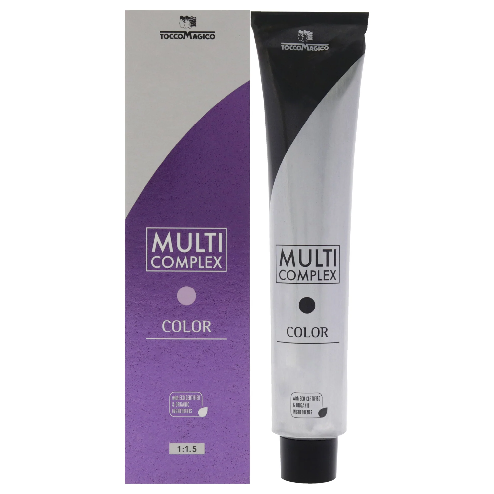 Multi Complex Permanet Hair Color - 5.7 Light Purple Chestnut by Tocco Magico for Unisex - 3.38 oz Hair Color