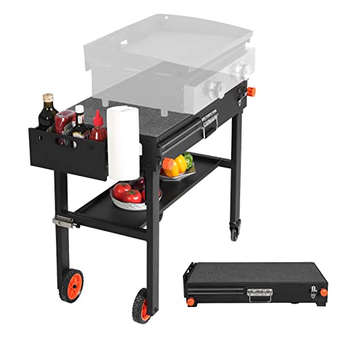 Portable Blackstone Griddle Stand Grill Table 17