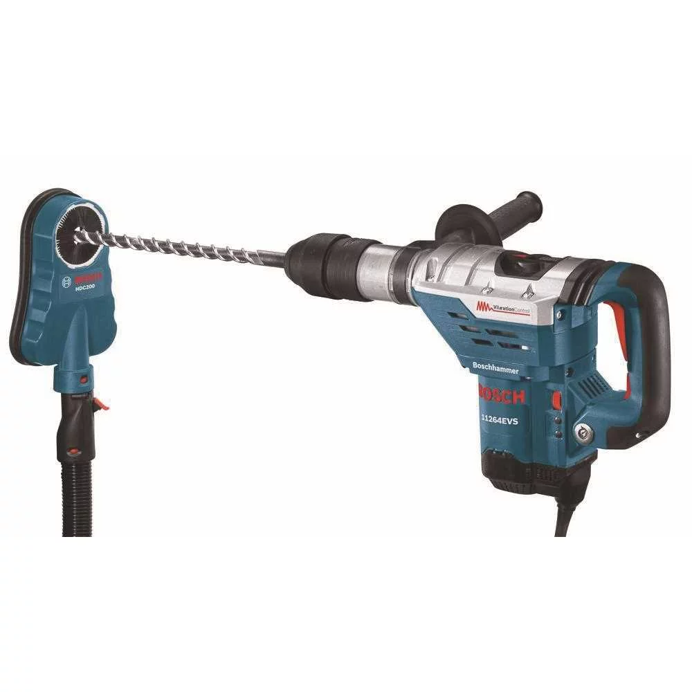 Bosch SDS-max 8 in. L Dust Collection Attachment Teal 1 pc.