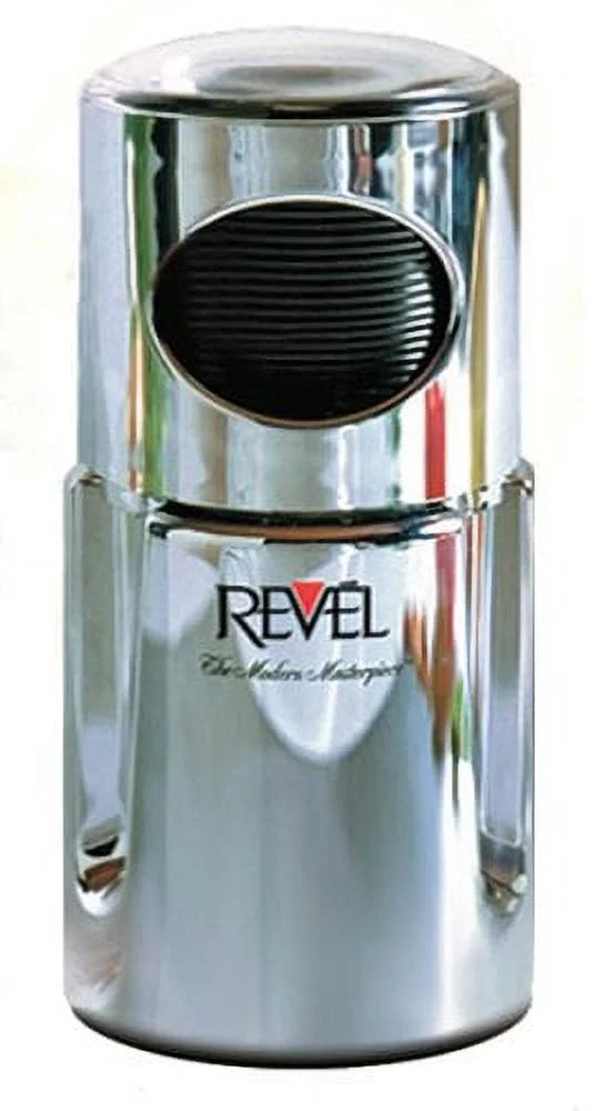 Revel CCM101CH 110-volt Wet and Dry Coffee/Spice Grinder, Chrome