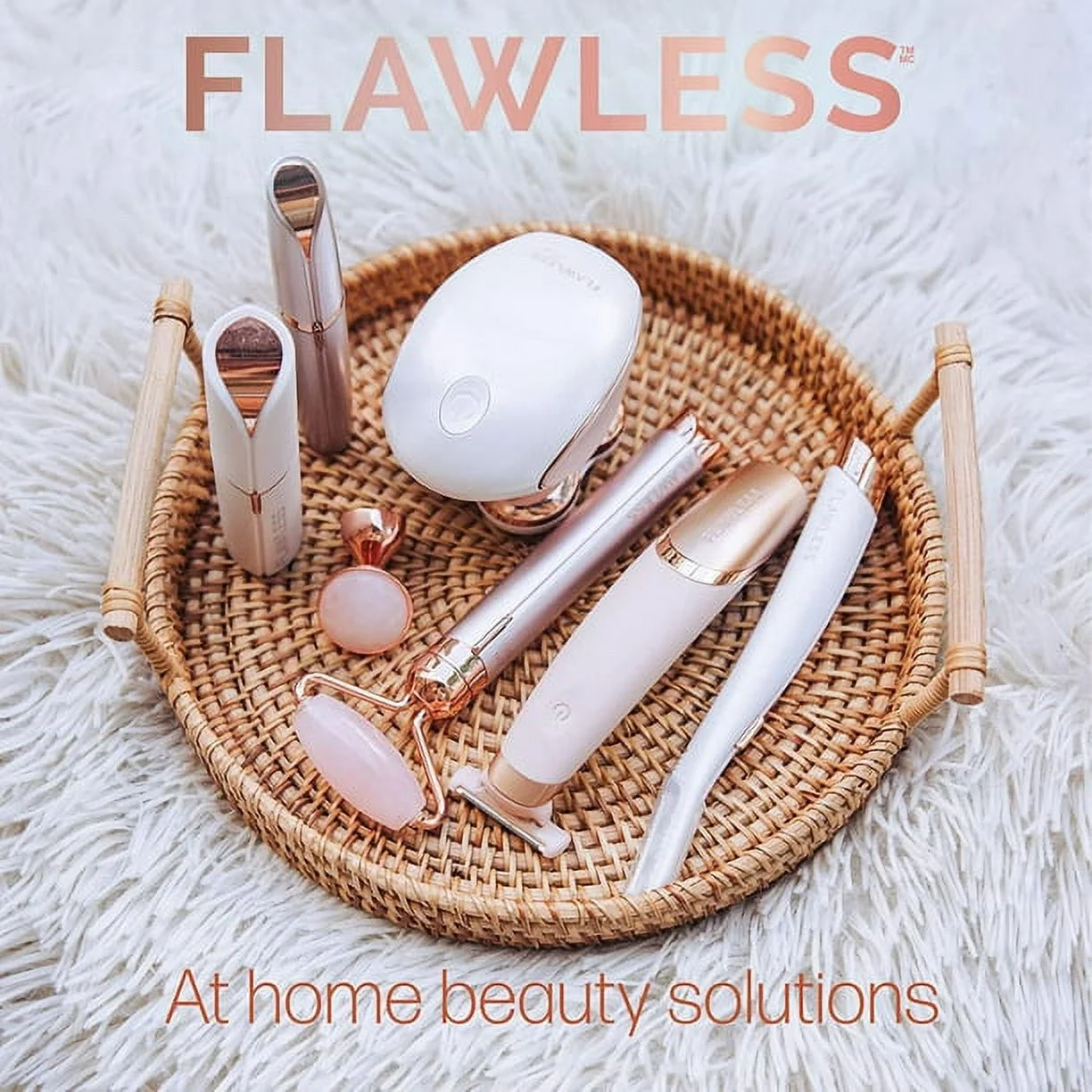 Finishing Touch Flawless Facial Hair Remover, White, Hair Remover