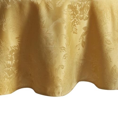 Elrene Home Fashions Poinsettia Elegance Jacquard Holiday Table Runner, 13