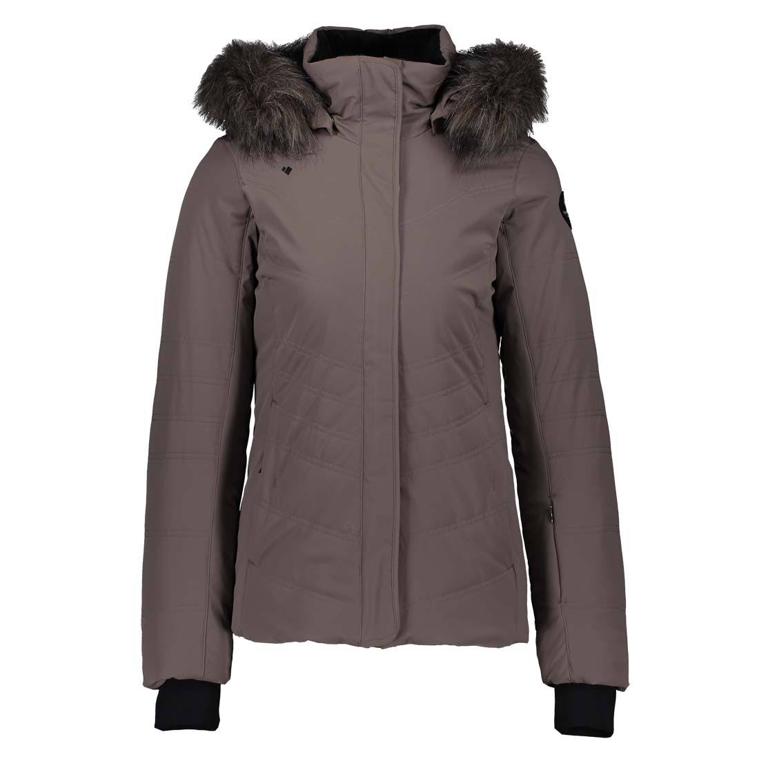 Obermeyer Womens Tuscany Elite Jacket, Suitable Grey, 2