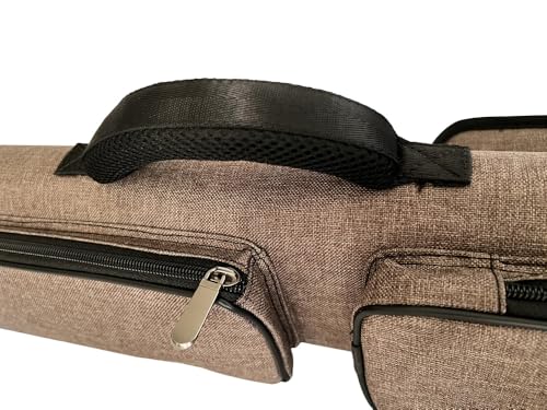 Champion 2X4,3x6 Nylon/Leatherette Billiard Pool Cue Stick Hard Carrying Case 4S2B, 6S3B