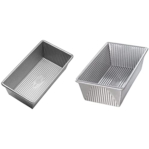 USA Pan Nonstick Standard Bread Loaf Pan, 1 Pound, Aluminized Steel