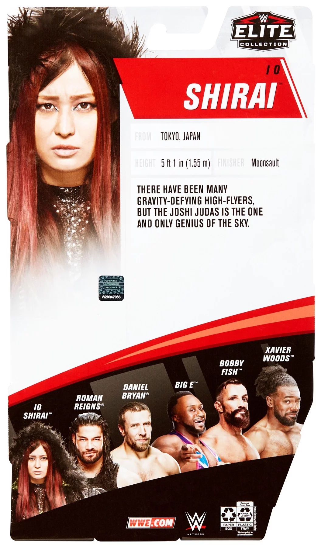 WWE Io Shirai Elite Collection Action Figure