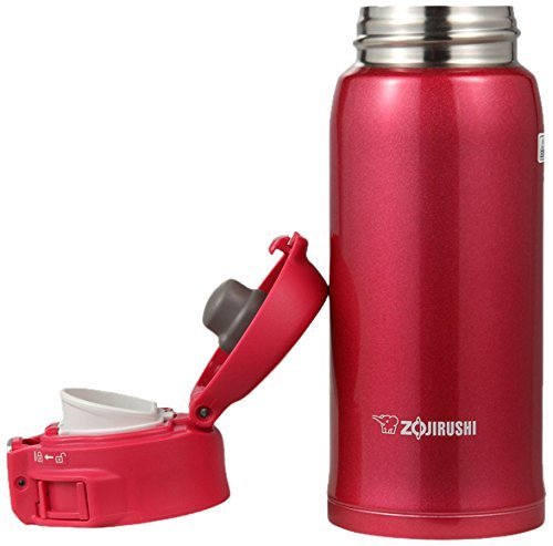 Zojirushi SM-SA60BA Stainless Steel Vacuum Insulated Mug, 1 Count (Pack of 1), Black, 20 oz.