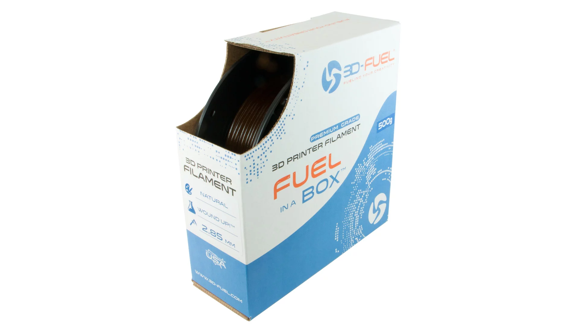 3D-Fuel Wound-UP™ Coffee-Infused 3D Filament 2.85mm 500g A