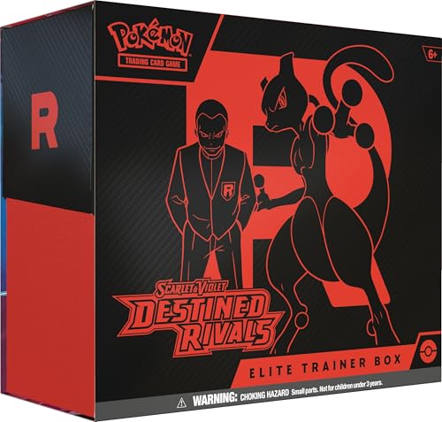 Pokemon TCG: Scarlet & Violet - Destined Rivals Elite Trainer Box - 9 Packs, Accessories, Promo