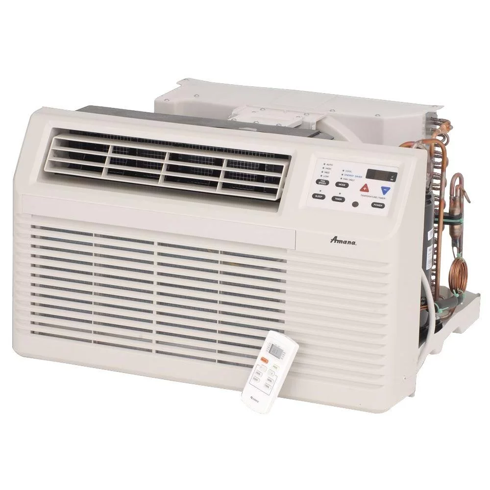 Amana 9,200 BTU Mini PTAC Air Conditioner with 3.5 KW Heat