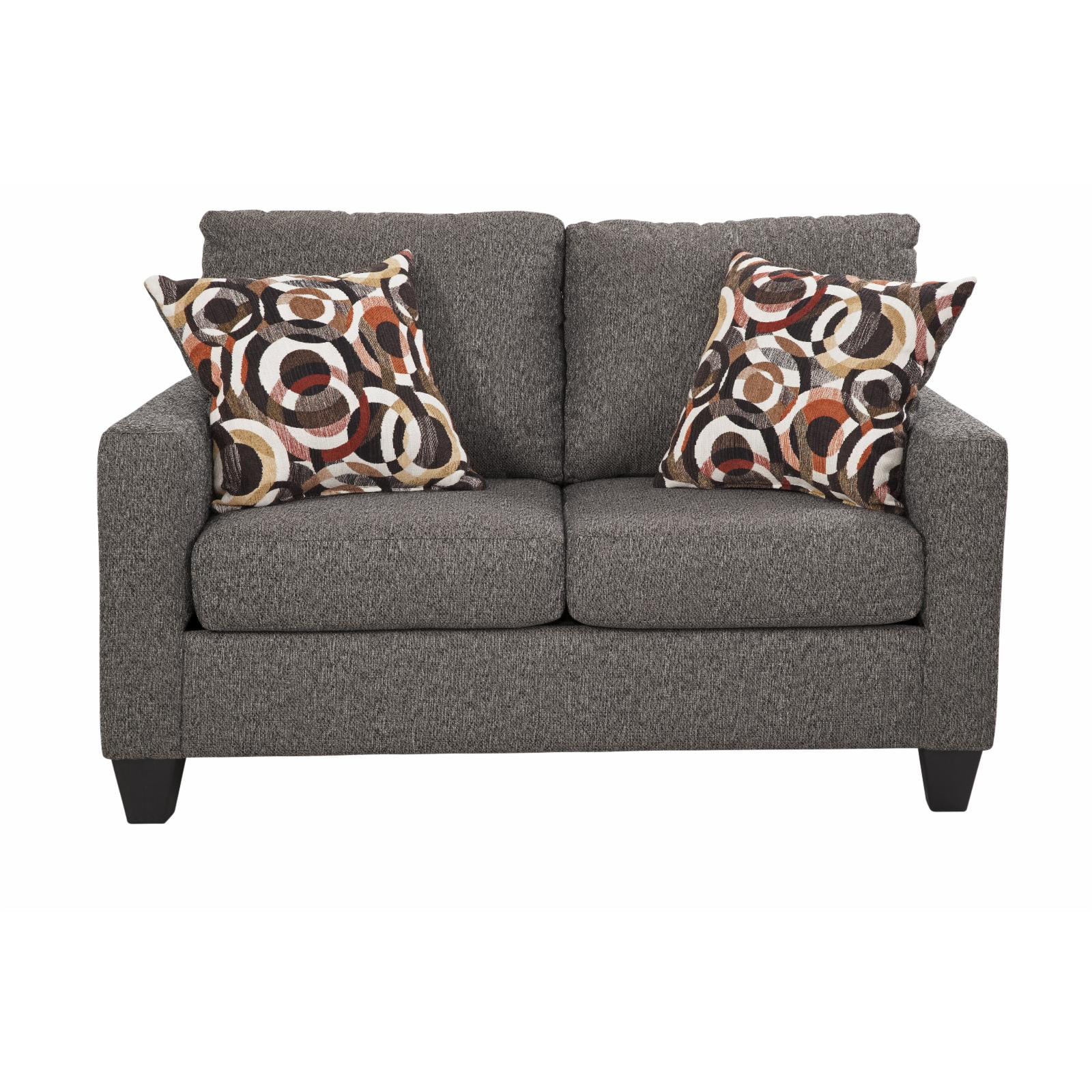 American Furniture Classics 8-020-A329B Urban Loft Charcoal Gray Loveseat
