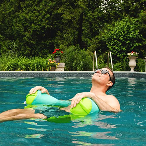 Big Joe Noodle Sling, No Inflation Needed, Pool Float with Armrests, Quick Draining Fabric, Cup Holder