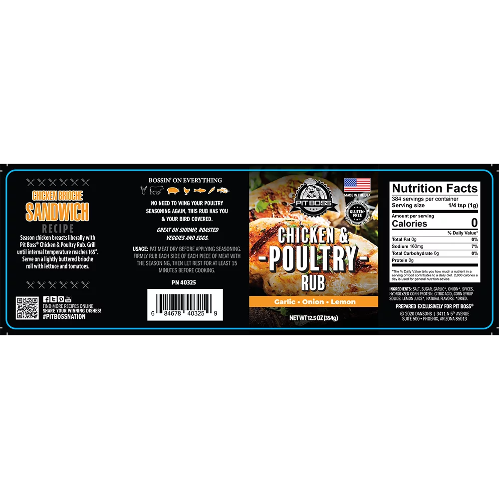 Pit Boss Chicken & Poultry Rub