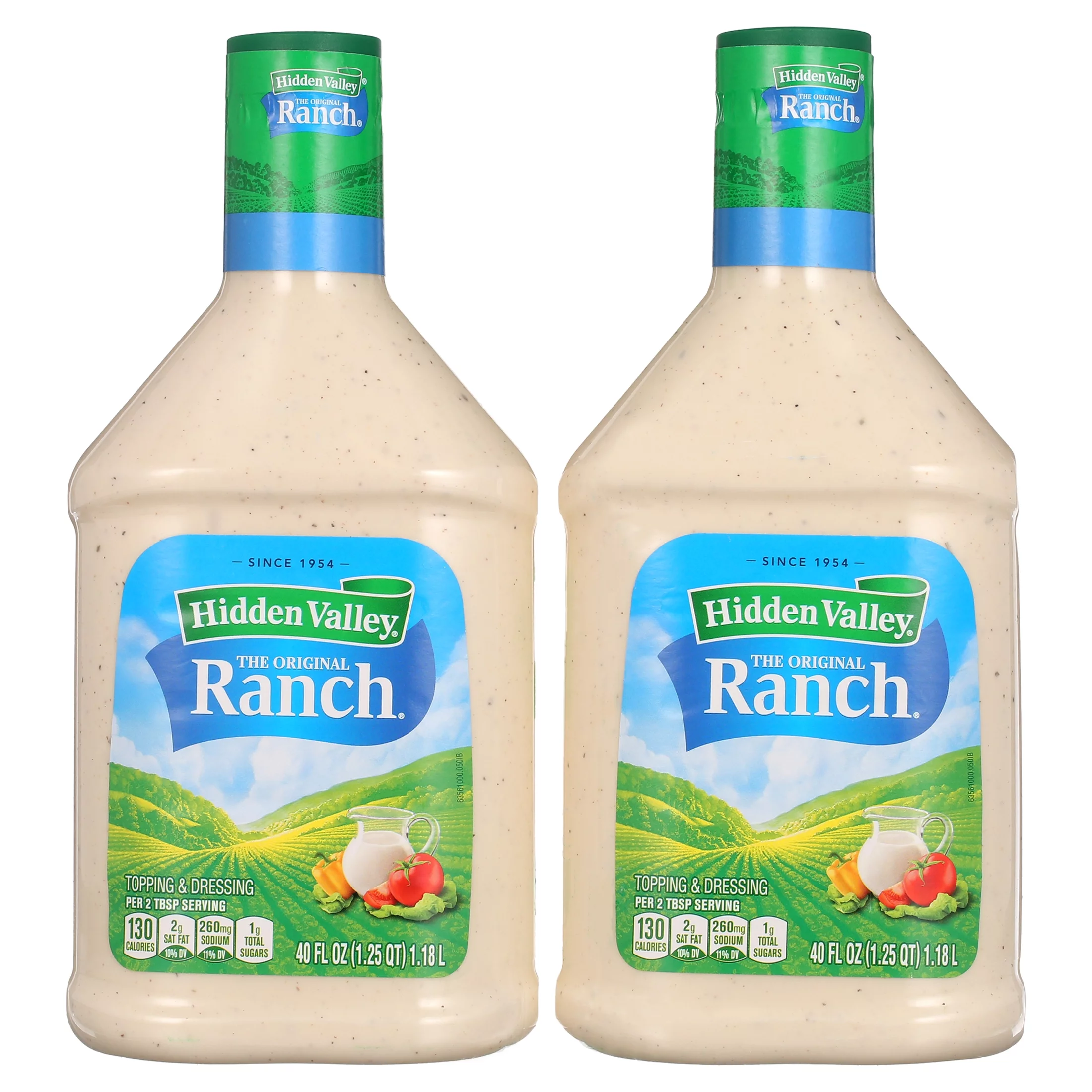 Hidden Valley Original Ranch Dressing, 40 fl oz, 2 Count