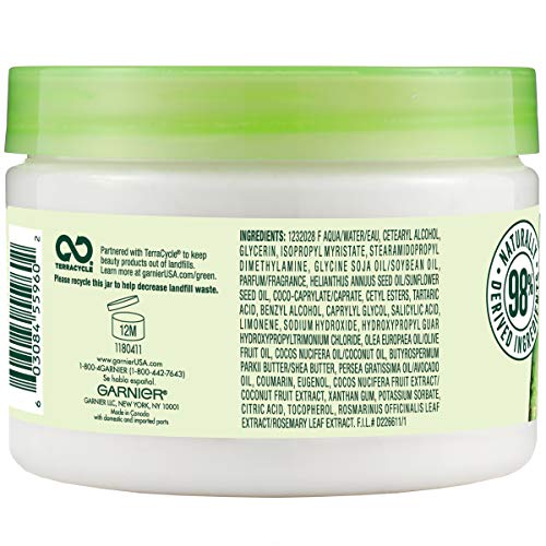 Garnier Fructis Style Curl Treat Defining Smoothie for Fine to Normal Curly Hair, 10.5 Ounce Jar