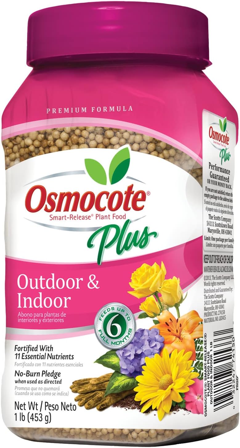 Osmocote Smart-Release Plant Food Plus Outdoor & Indoor, 1 lb.