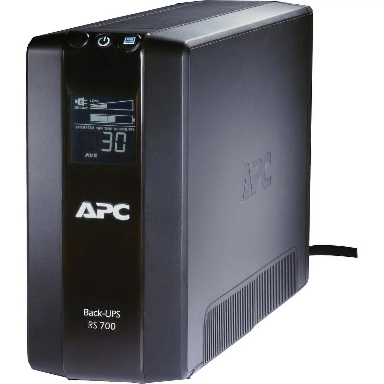 APC Back-UPS RS 700 VA Tower UPS - 700VA/450W - 3 Minute Full Load - 3 x NEMA 5-15R - Battery Backup System, 3 x NEMA 5-15R - Surge-protected